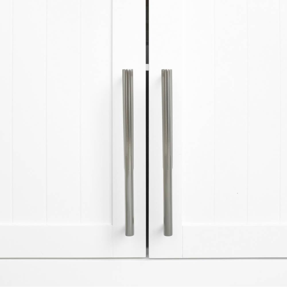 Sunburst 8 in (203.2 mm) Center to Center Polished Nickel Cabinet Pull
