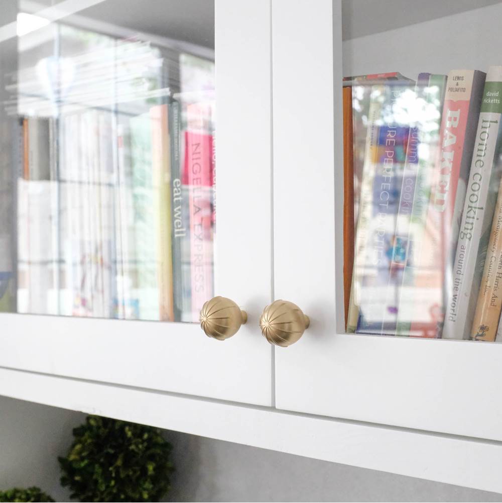 Sunburst 1-3/8 in (35 mm) Width Polished Nickel Cabinet Knob
