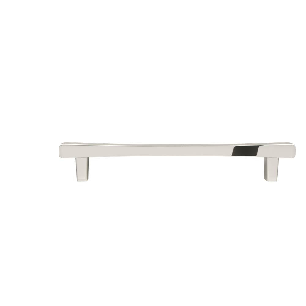 Hapny - Diamond 6 in (152.4 mm) Center to Center Polished Nickel Cabinet Pull - Polished Nickel