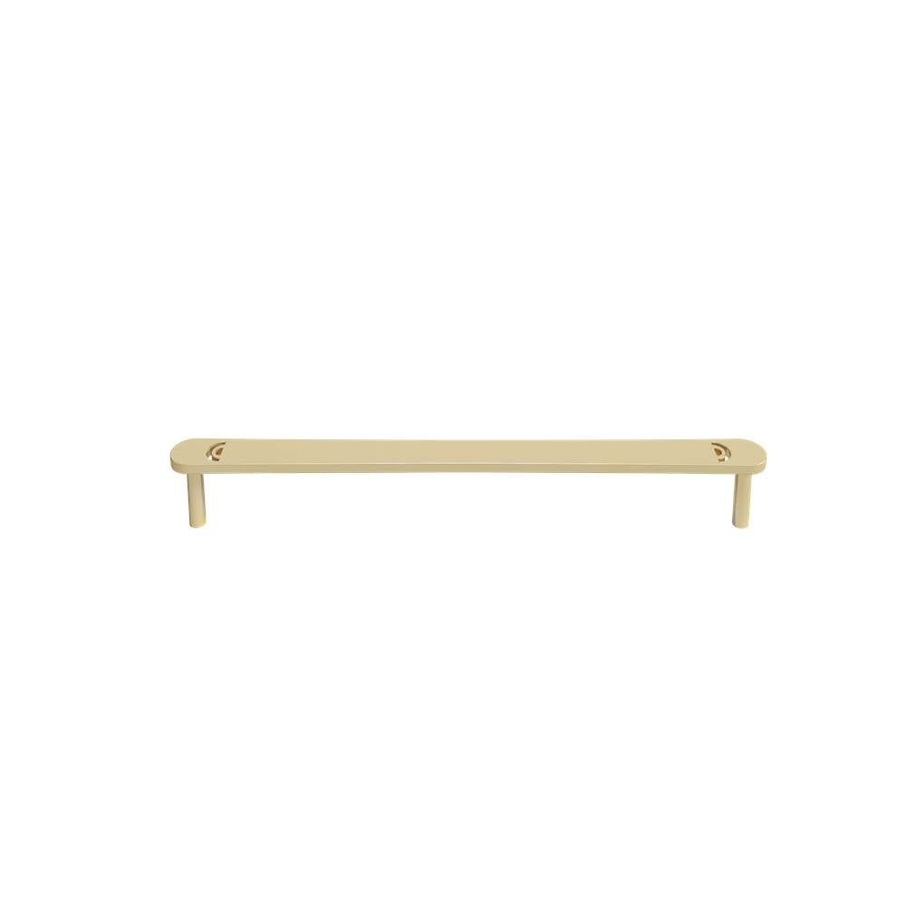 Hapny - Horizon 12 in (304.8 mm) Center to Center Satin Brass Appliance Pull - Satin Brass