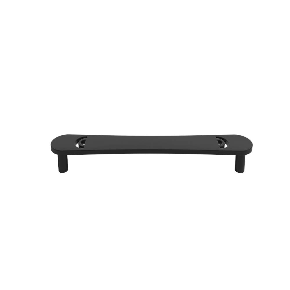 Hapny - Horizon 6 in (152.4 mm) Center to Center Matte Black Cabinet Pull - Matte Black