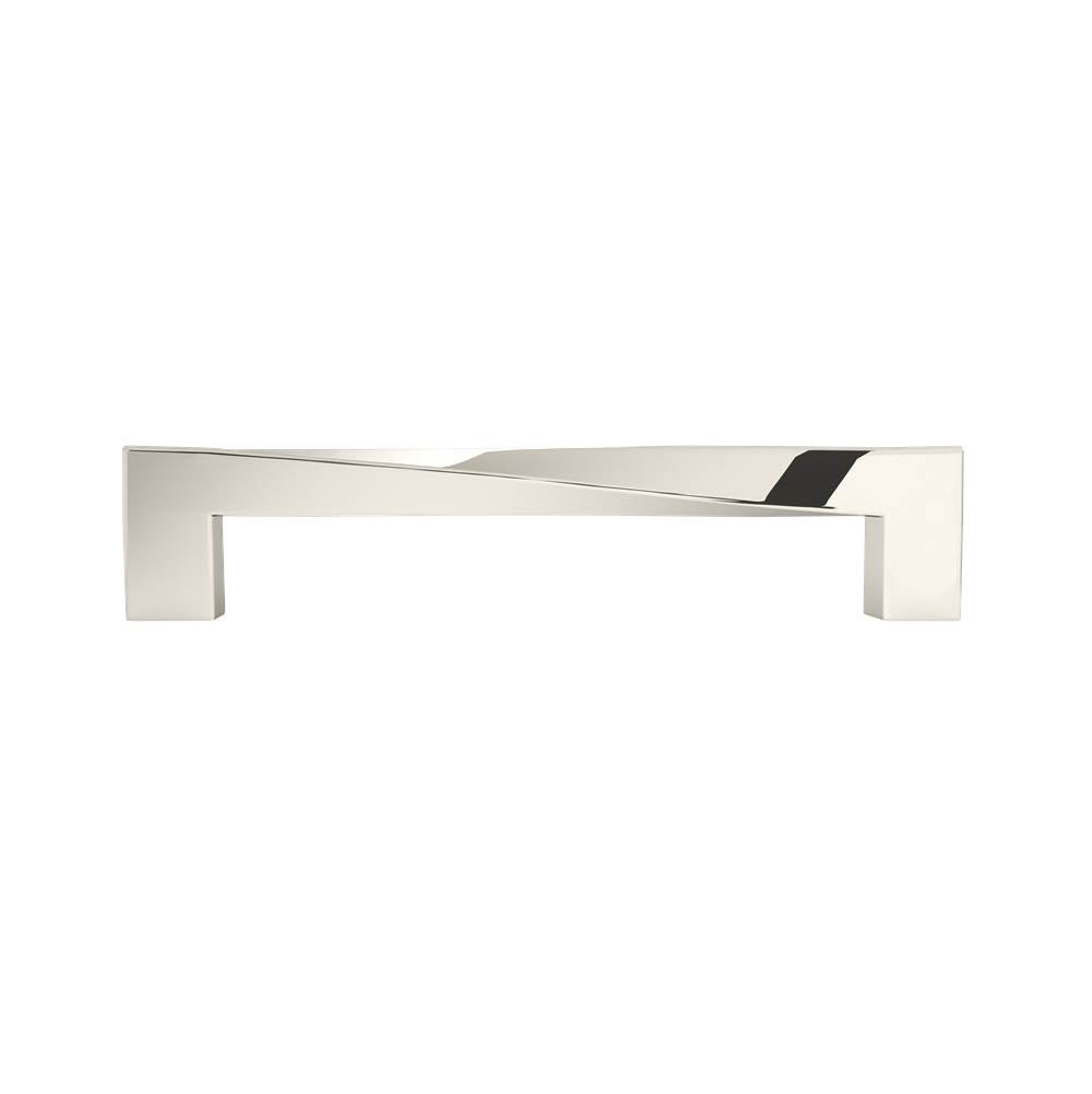 Hapny - Twist 12 in (304.8 mm) Center to Center Polished Nickel Appliance Pull - Polished Nickel