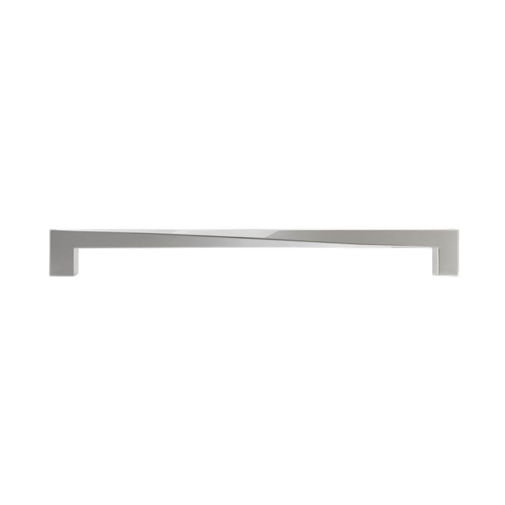 Hapny - Twist 18 in (457.2 mm) Center to Center Satin Nickel Appliance Pull - Satin Nickel