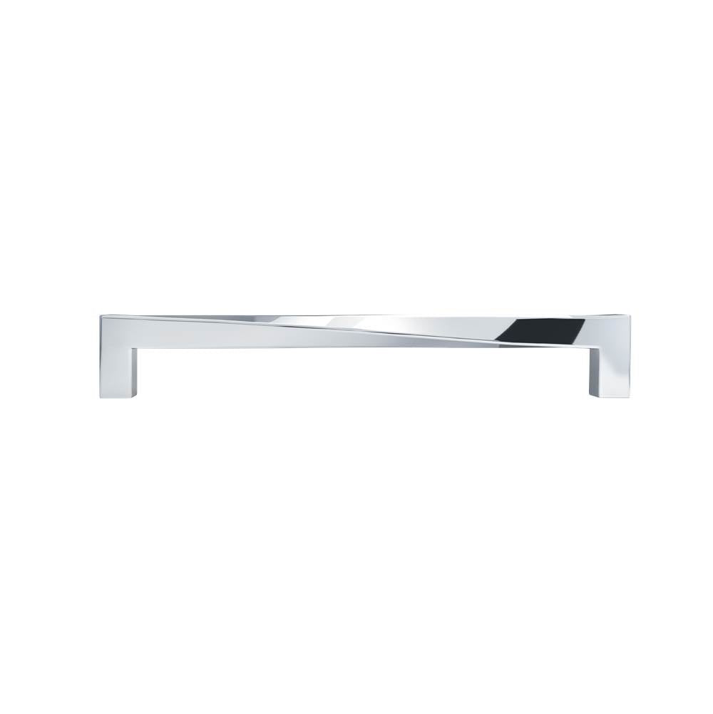 Hapny - Twist 8 in (203.2 mm) Center to Center Polished Chrome Cabinet Pull - Polished Chrome