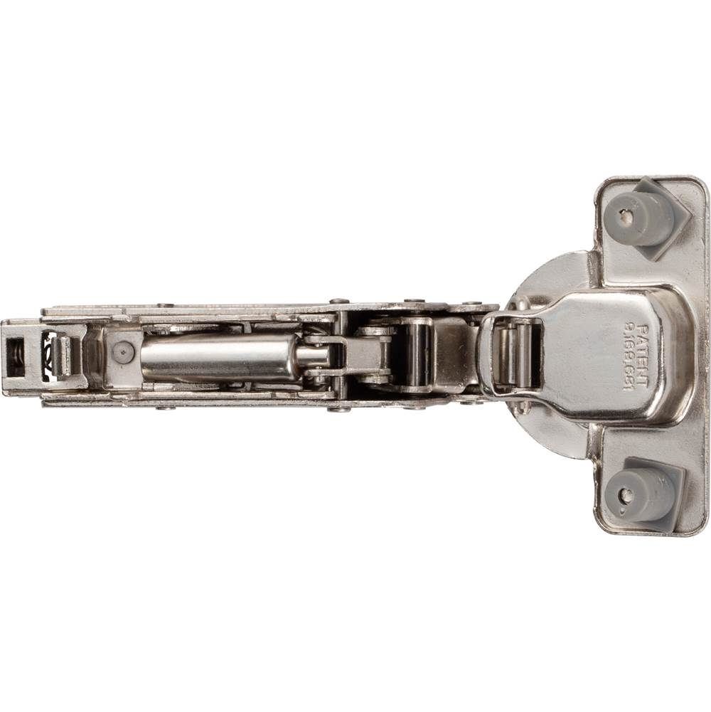 110 degree 15 mm Crank Cam Adjustable Heavy Duty Adjustable Soft-close Hinge with Press-in 8 mm Dowels