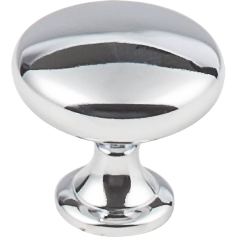 Hardware Resources - 1-3/16'' Diameter Polished Chrome Madison Cabinet Mushroom Knob - Polished Chrome