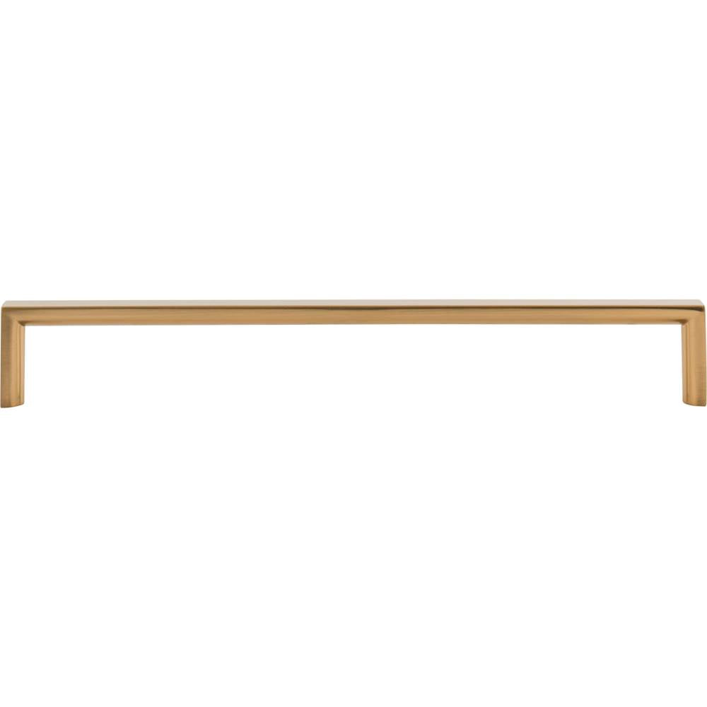 192 mm Center-to-Center Brushed Gold Walker 2 Cabinet Pull