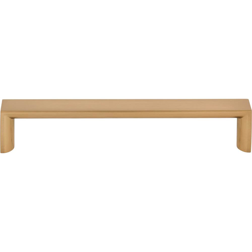 160 mm Center-to-Center Brushed Gold Walker 1 Cabinet Pull