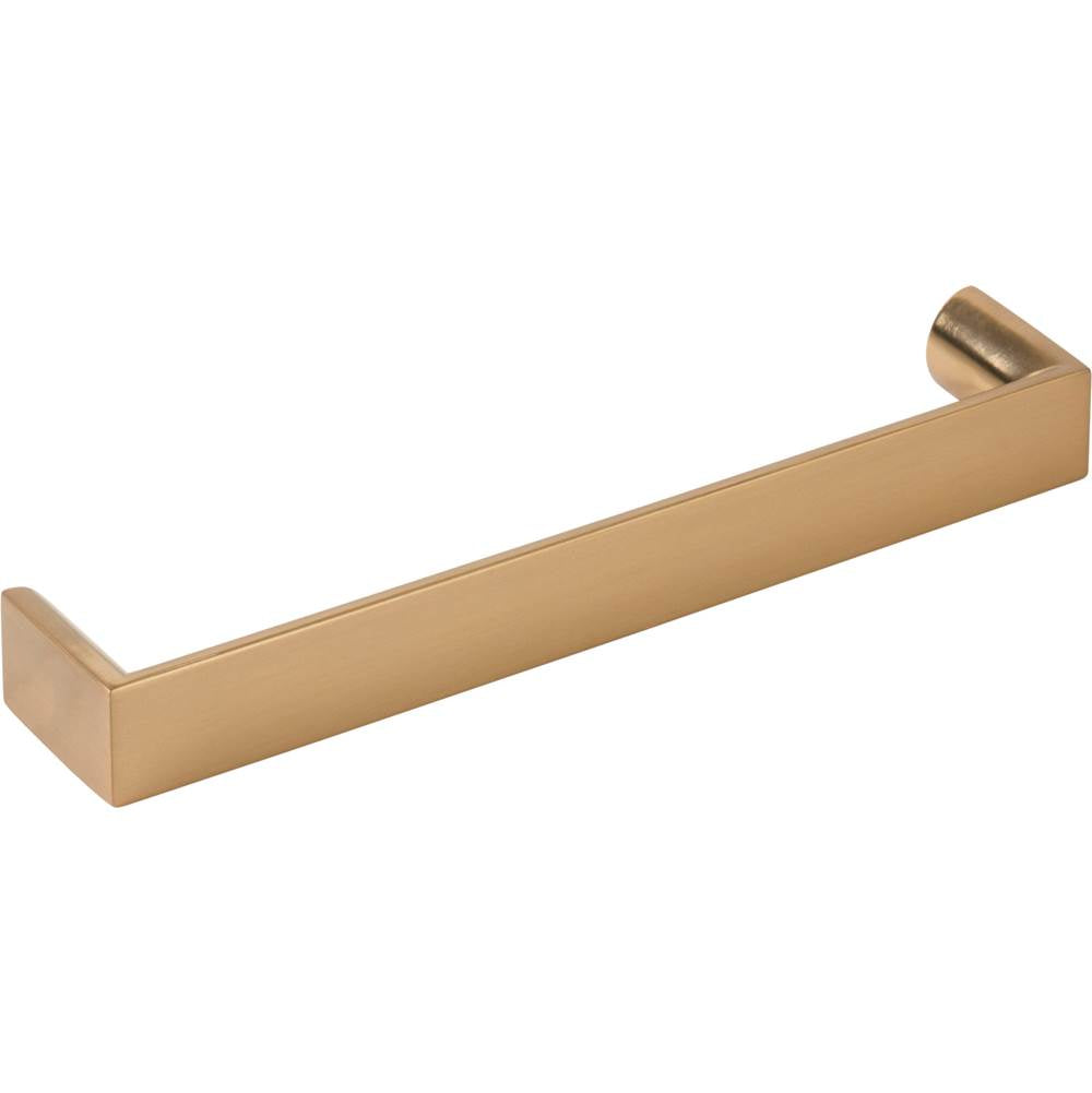 160 mm Center-to-Center Brushed Gold Walker 1 Cabinet Pull