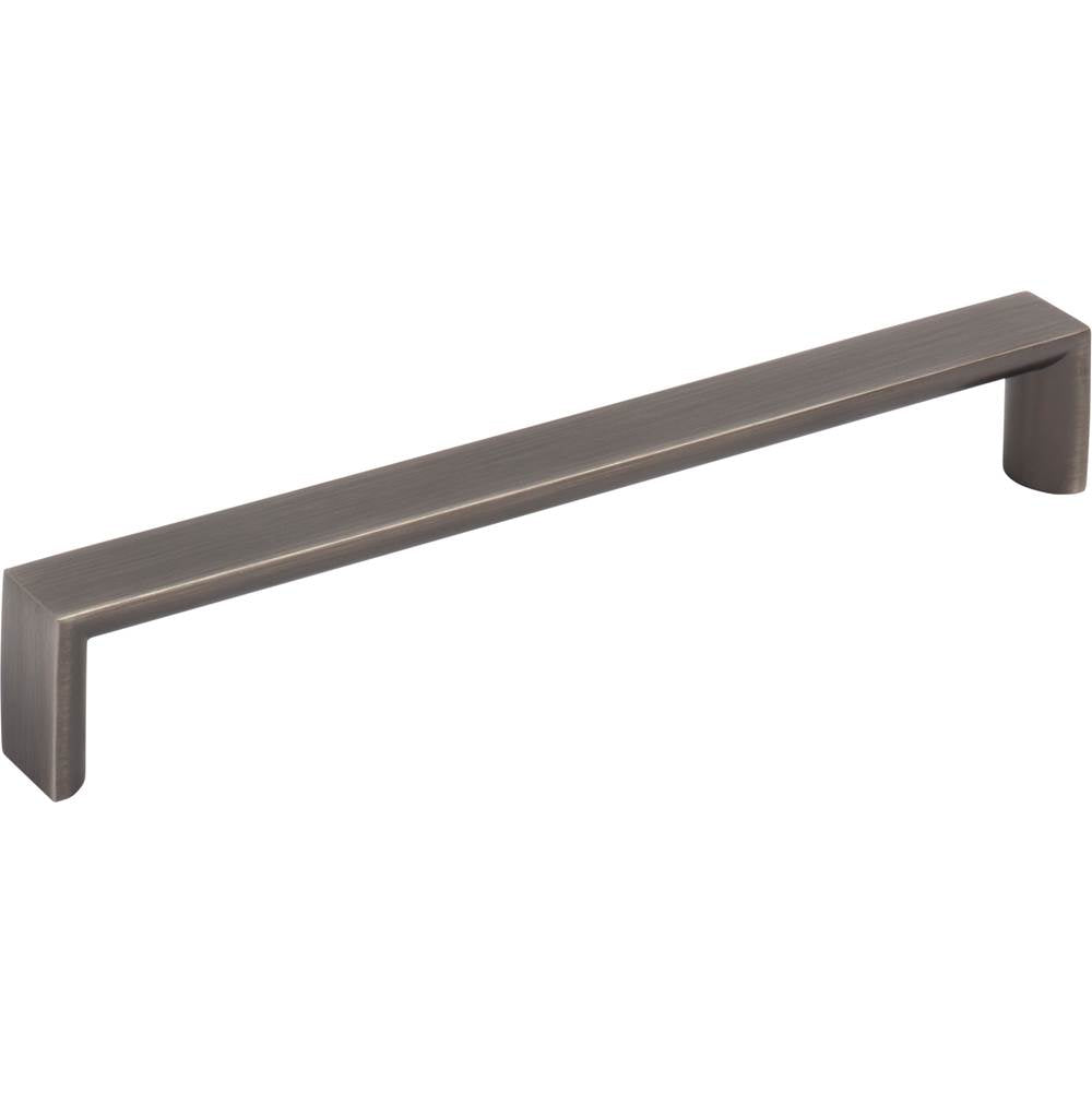 Hardware Resources - 192 mm Center-to-Center Brushed Pewter Walker 1 Cabinet Pull - Brushed Pewter