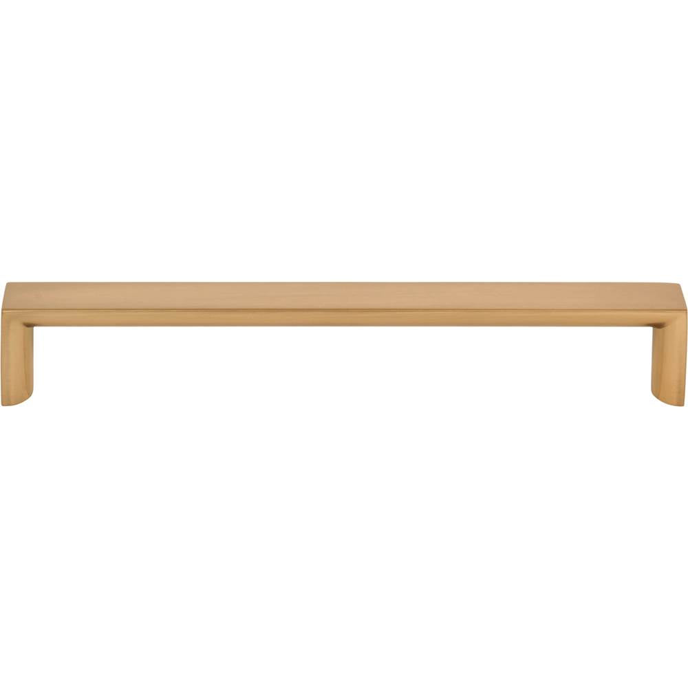 192 mm Center-to-Center Brushed Gold Walker 1 Cabinet Pull
