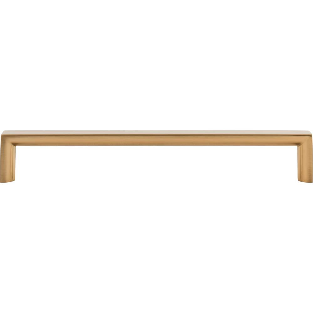 192 mm Center-to-Center Brushed Gold Walker 1 Cabinet Pull