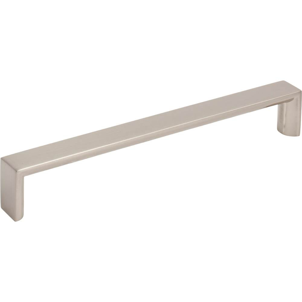 Hardware Resources - 192 mm Center-to-Center Satin Nickel Walker 1 Cabinet Pull - Satin Nickel