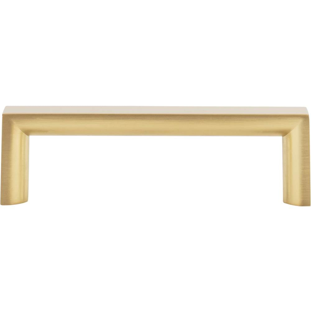96 mm Center-to-Center Brushed Gold Walker 1 Cabinet Pull