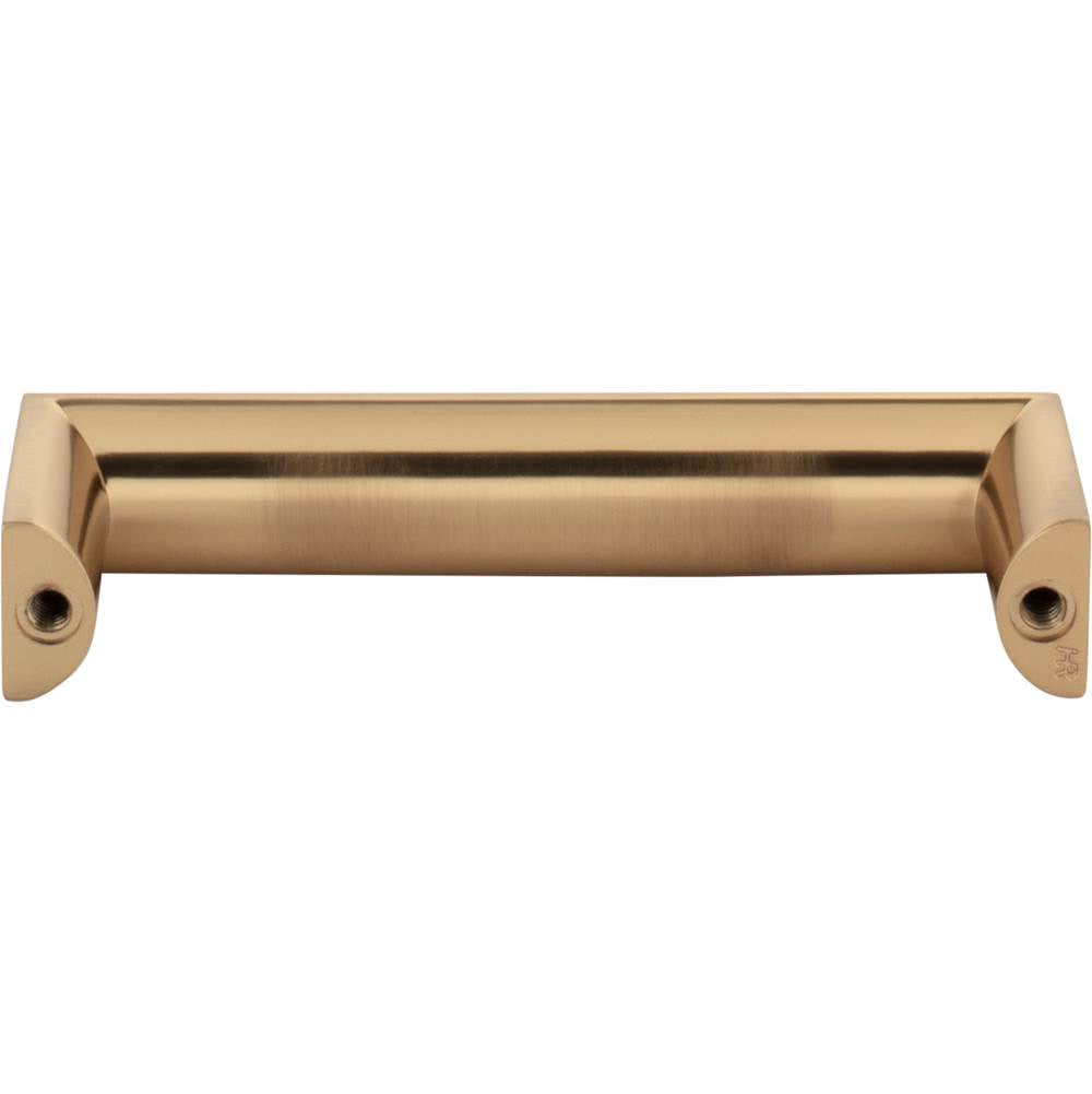 96 mm Center-to-Center Brushed Gold Walker 1 Cabinet Pull