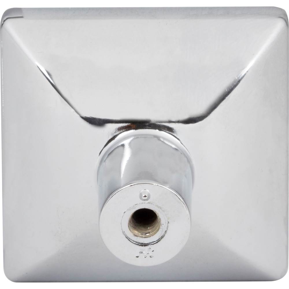 1-5/8'' Overall Length Brushed Gold Walker 1 Square Knob
