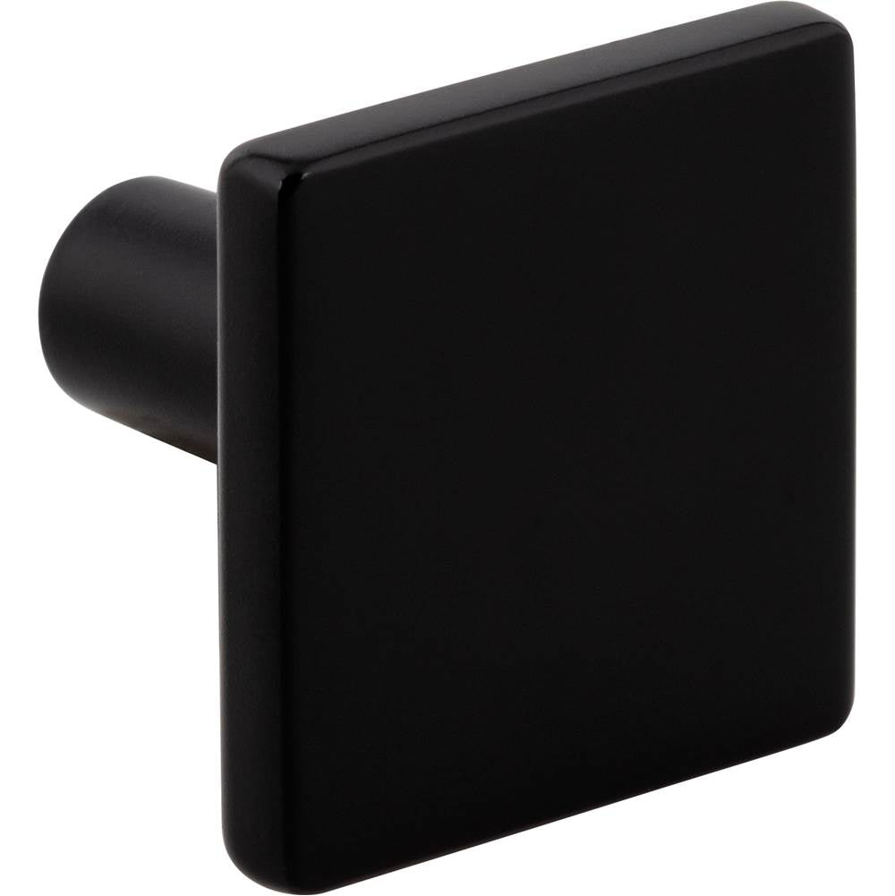 1-1/4'' Overall Length Brushed Gold Walker 1 Square Knob
