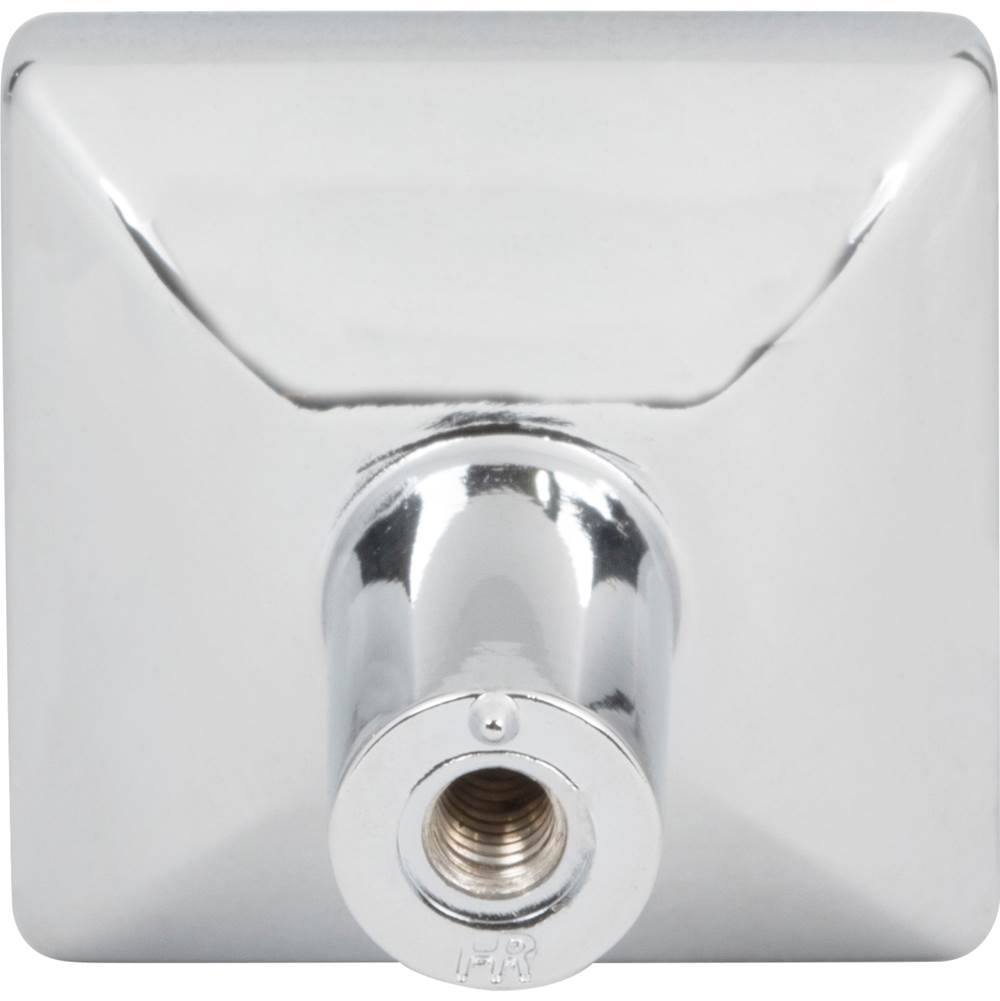 1-1/4'' Overall Length Brushed Gold Walker 1 Square Knob