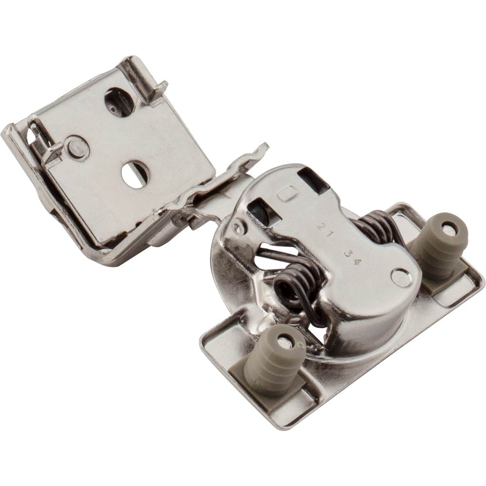 105degree 1-3/8'' Overlay DURA-CLOSE Self-close Compact Hinge with Press-in 8 mm Dowels