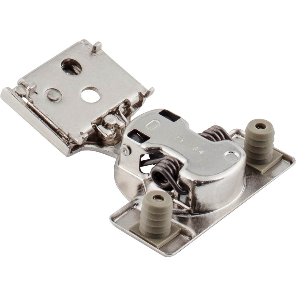 105degree 7/16'' Overlay Heavy Duty DURA-CLOSE Soft-close Compact Hinge with Press-in 8 mm Dowels