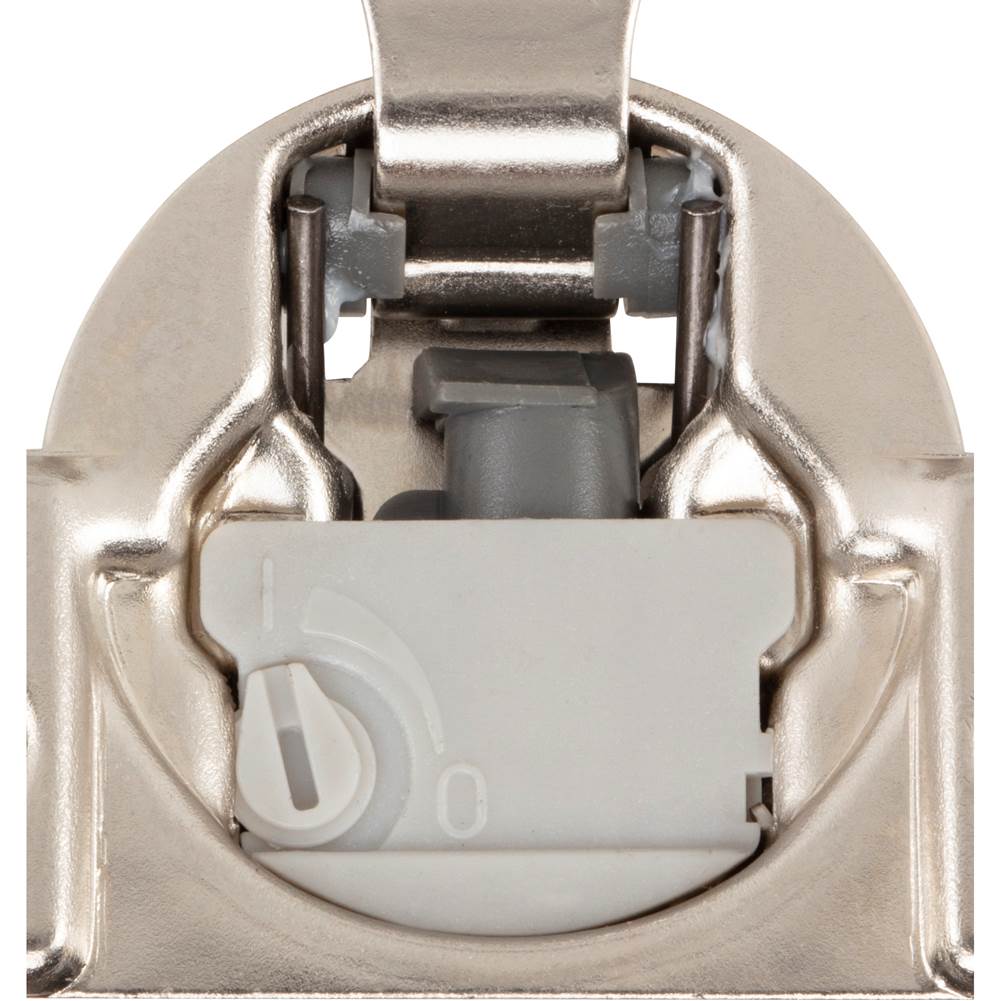 105degree 1-1/4'' Overlay Heavy Duty Dura-Close Adjustable Soft-close Compact Hinge with Press-in 8 mm Dowels