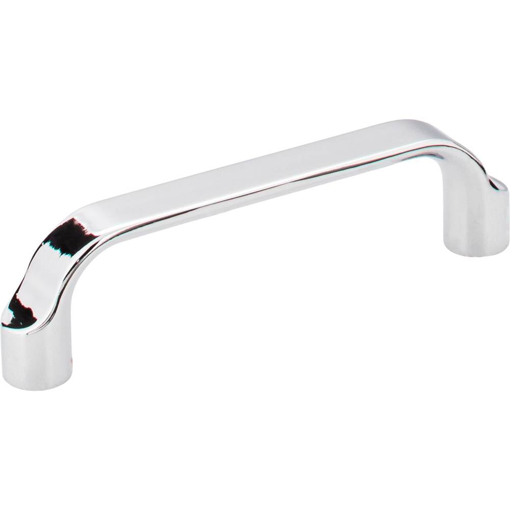 Hardware Resources - 96 mm Center-to-Center Polished Chrome Brenton Cabinet Pull - Polished Chrome