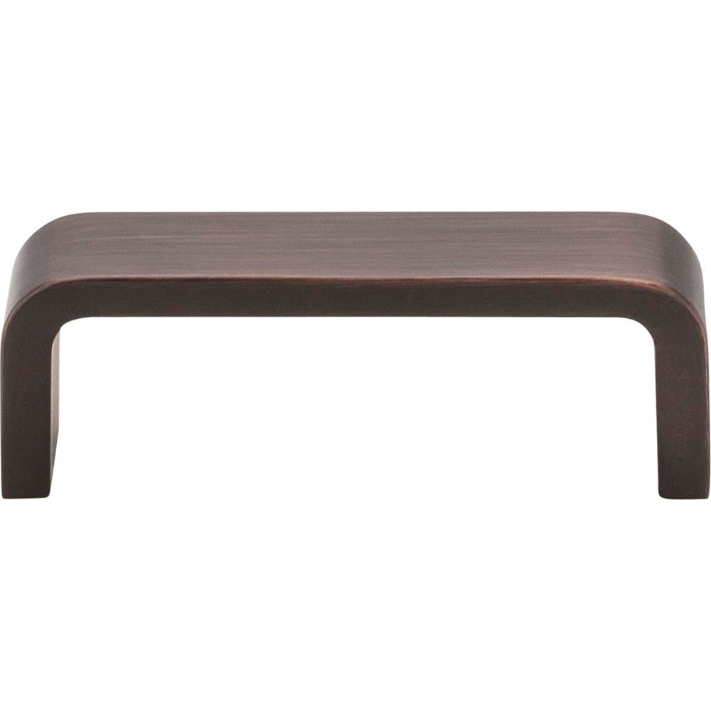 3'' Center-to-Center Brushed Chrome Square Asher Cabinet Pull