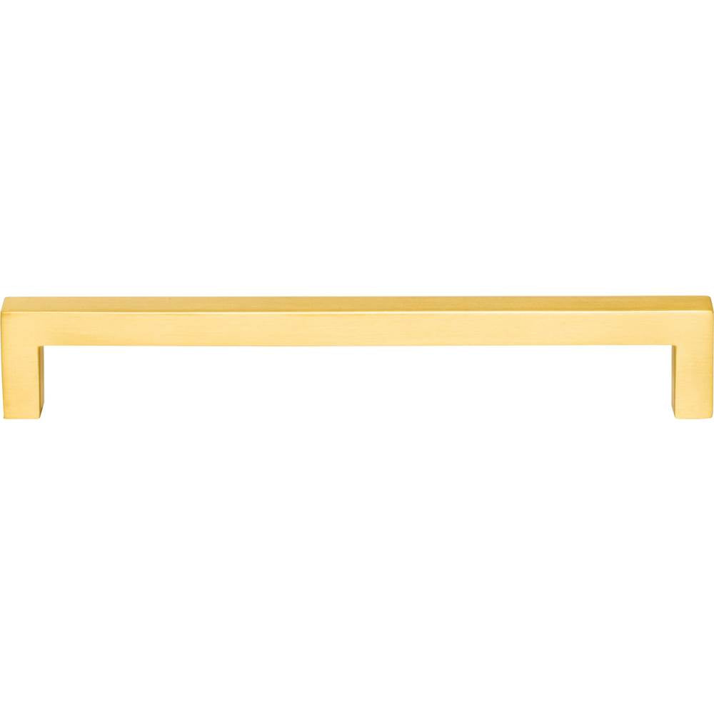 160 mm Center-to-Center Brushed Gold Square Stanton Cabinet Bar Pull