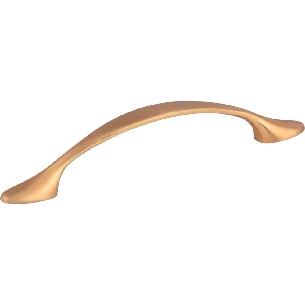Hardware Resources - 96 mm Center-to-Center Satin Bronze Arched Somerset Cabinet Pull - Satin Bronze