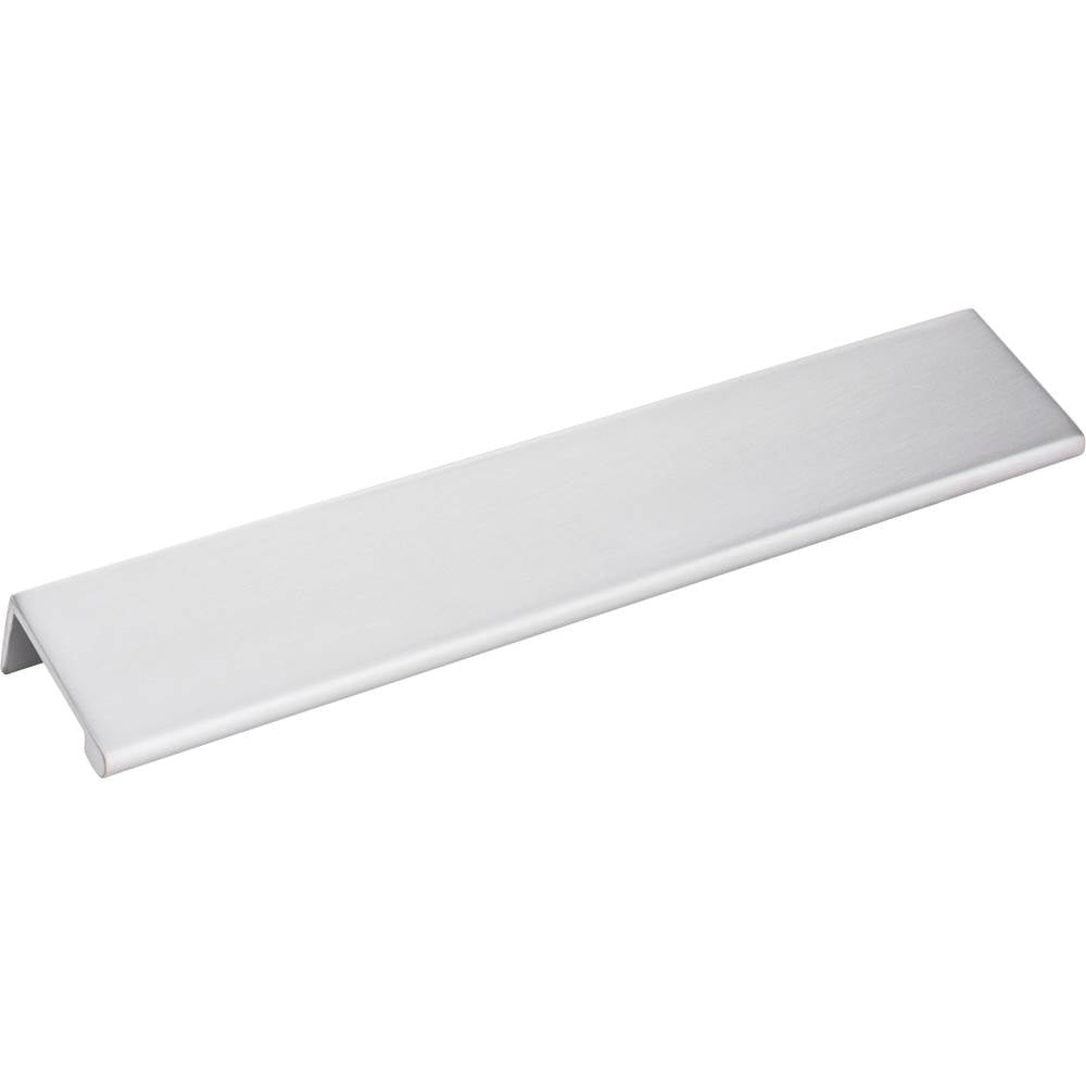 Hardware Resources - 8'' Overall Length Brushed Chrome Edgefield Cabinet Tab Pull - Brushed Chrome