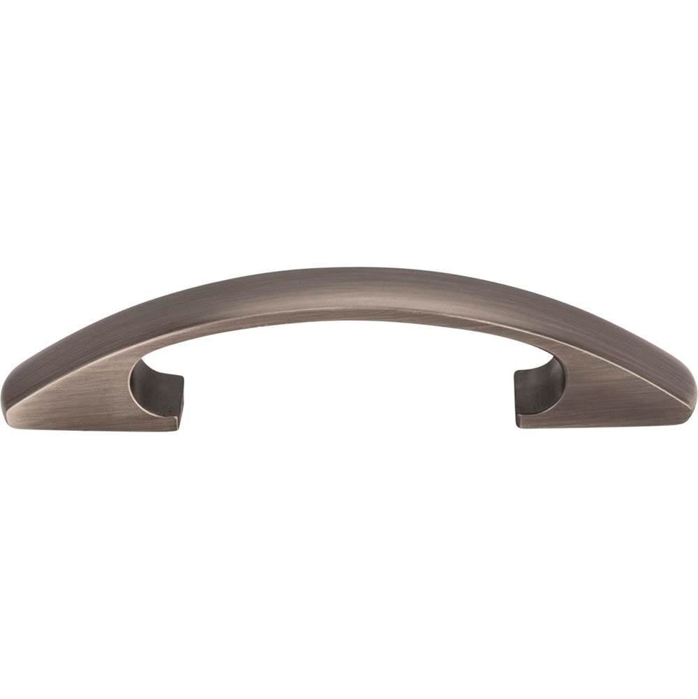 3'' Center-to-Center Brushed Pewter Arched Strickland Cabinet Pull