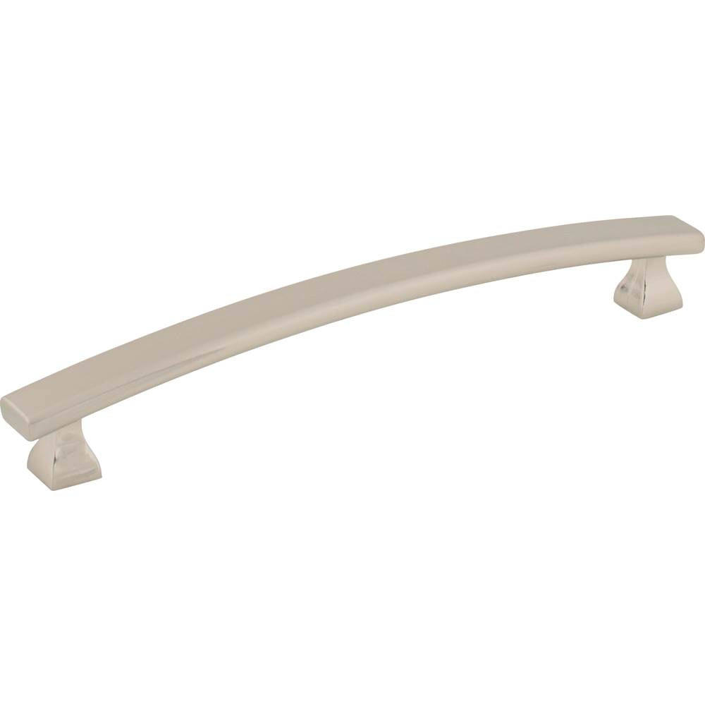 Hardware Resources - 160 mm Center-to-Center Satin Nickel Square Hadly Cabinet Pull - Satin Nickel