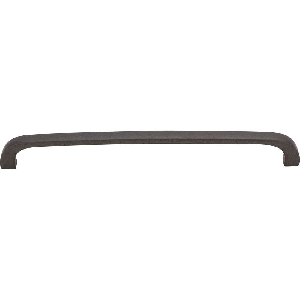 192 mm Center-to-Center Brushed Pewter Square Slade Cabinet Pull