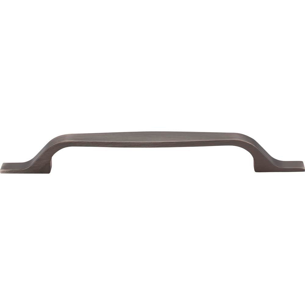 160 mm Center-to-Center Brushed Pewter Square Cosgrove Cabinet Pull