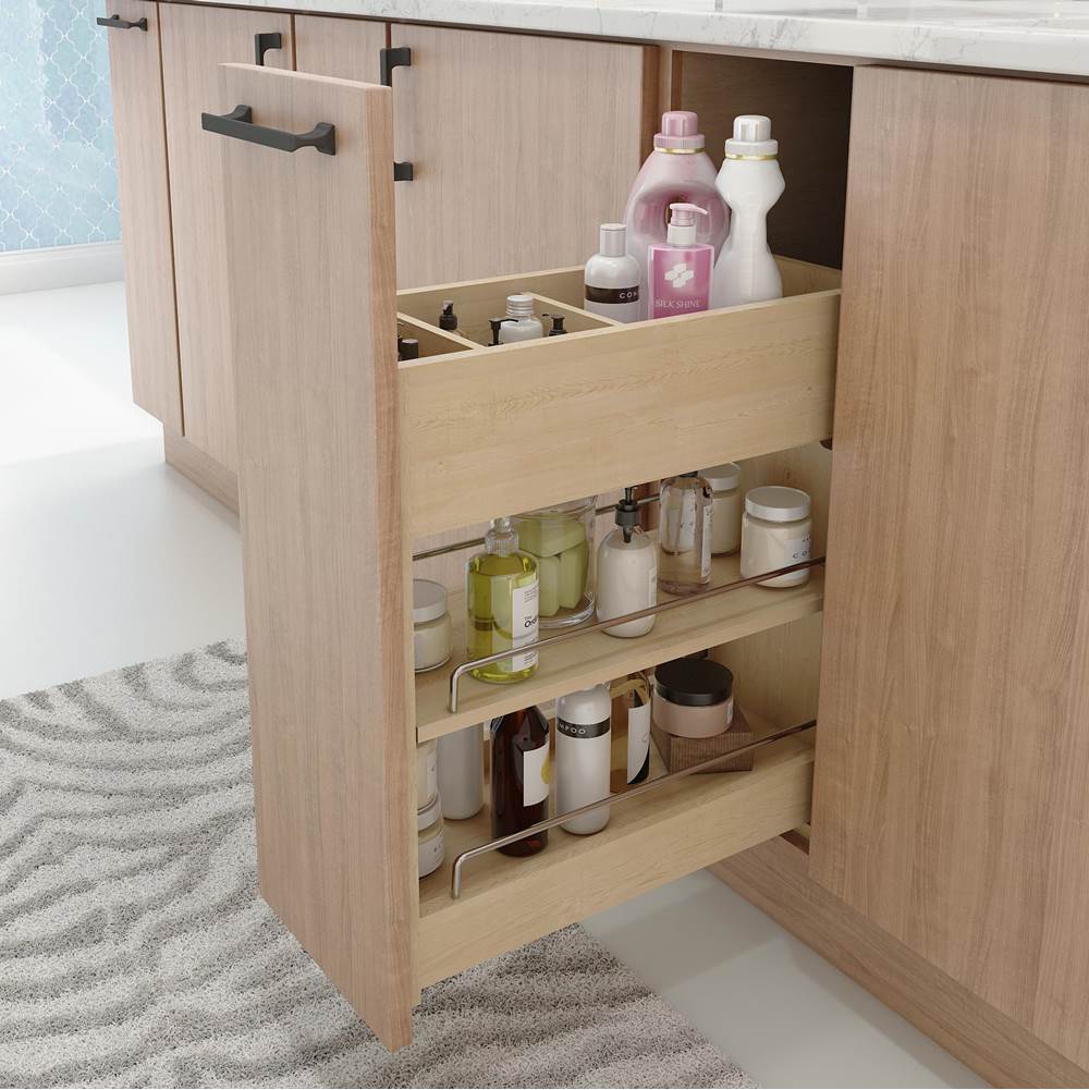 ''No Wiggle'' 8'' Soft-close Vanity Cabinet Pullout