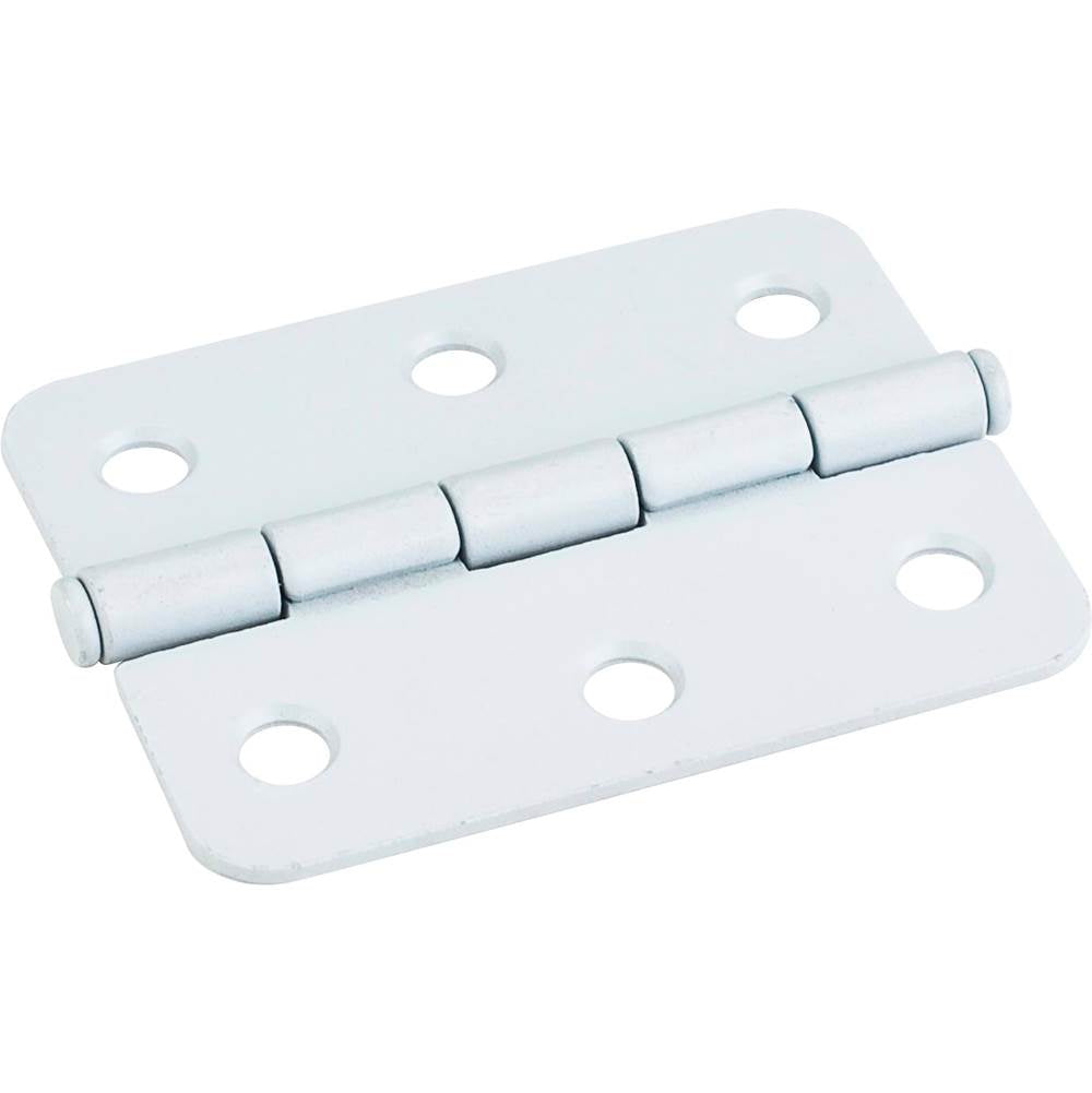 Hardware Resources - Primer 2-1/2'' x 2'' Single Full Swaged Radius Corner Butt Hinge - Prime Coat