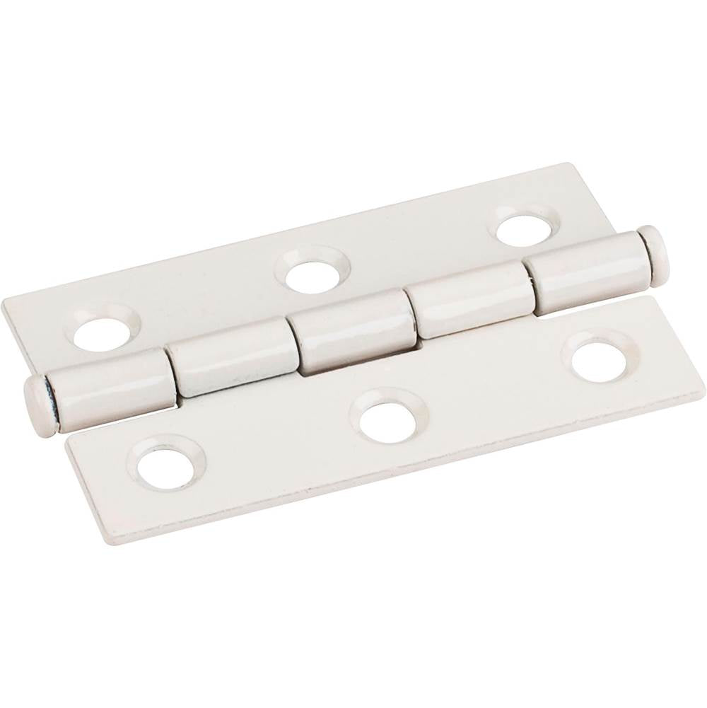 Hardware Resources - Almond 2-1/2'' x 1-1/2'' Single Half Swaged Butt Hinge - Almond