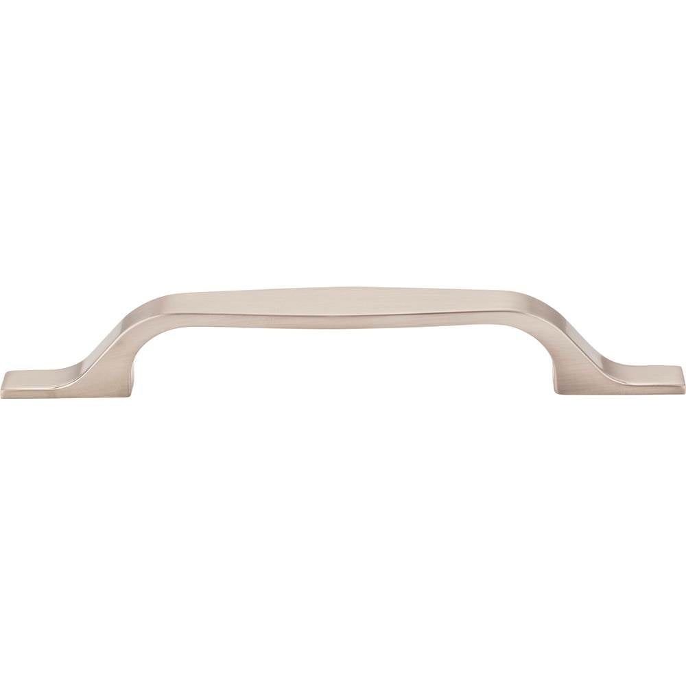 128 mm Center-to-Center Brushed Pewter Square Cosgrove Cabinet Pull
