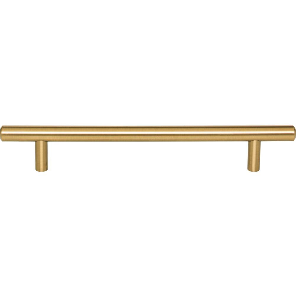 160 mm Center-to-Center Brushed Gold Naples Cabinet Bar Pull