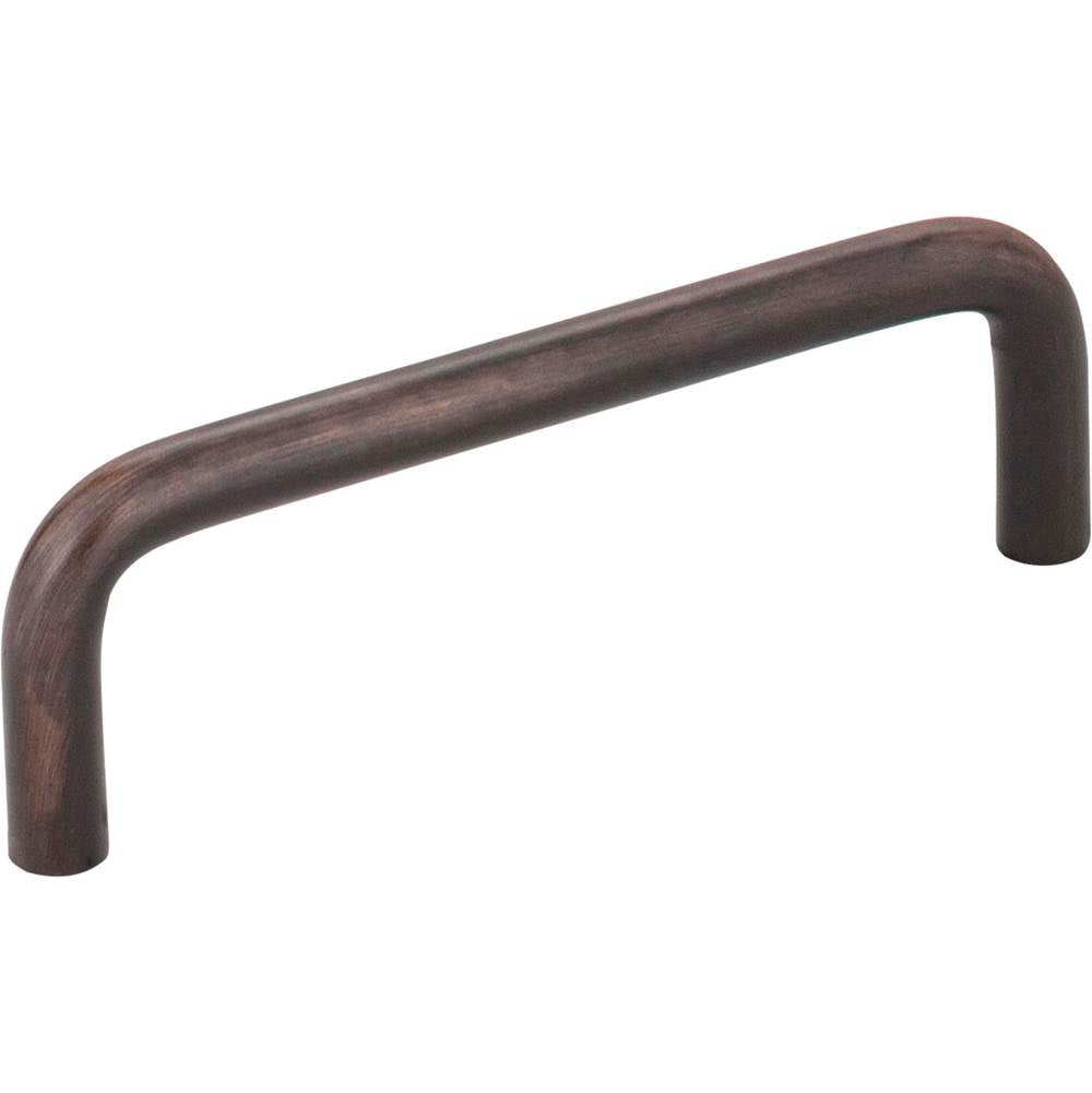 Hardware Resources - 3-1/2'' Center-to-Center Brushed Oil Rubbed Bronze Torino Cabinet Wire Pull - Brushed Oil Rubbed Bronze