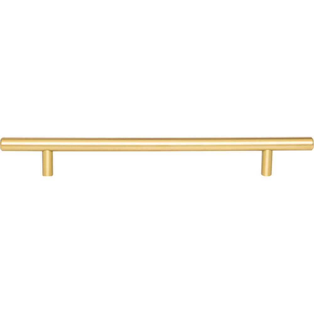 192 mm Center-to-Center Brushed Gold Naples Cabinet Bar Pull