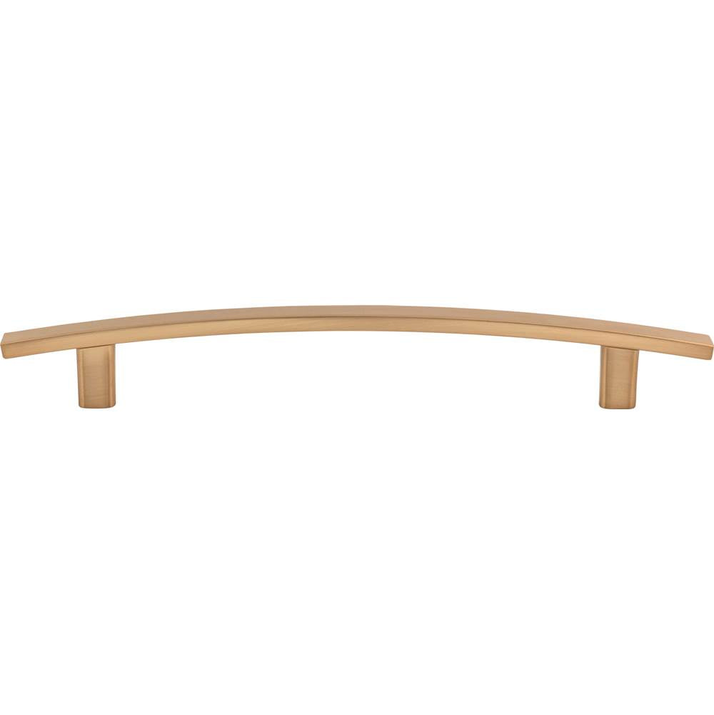 160 mm Center-to-Center Brushed Gold Square Thatcher Cabinet Bar Pull
