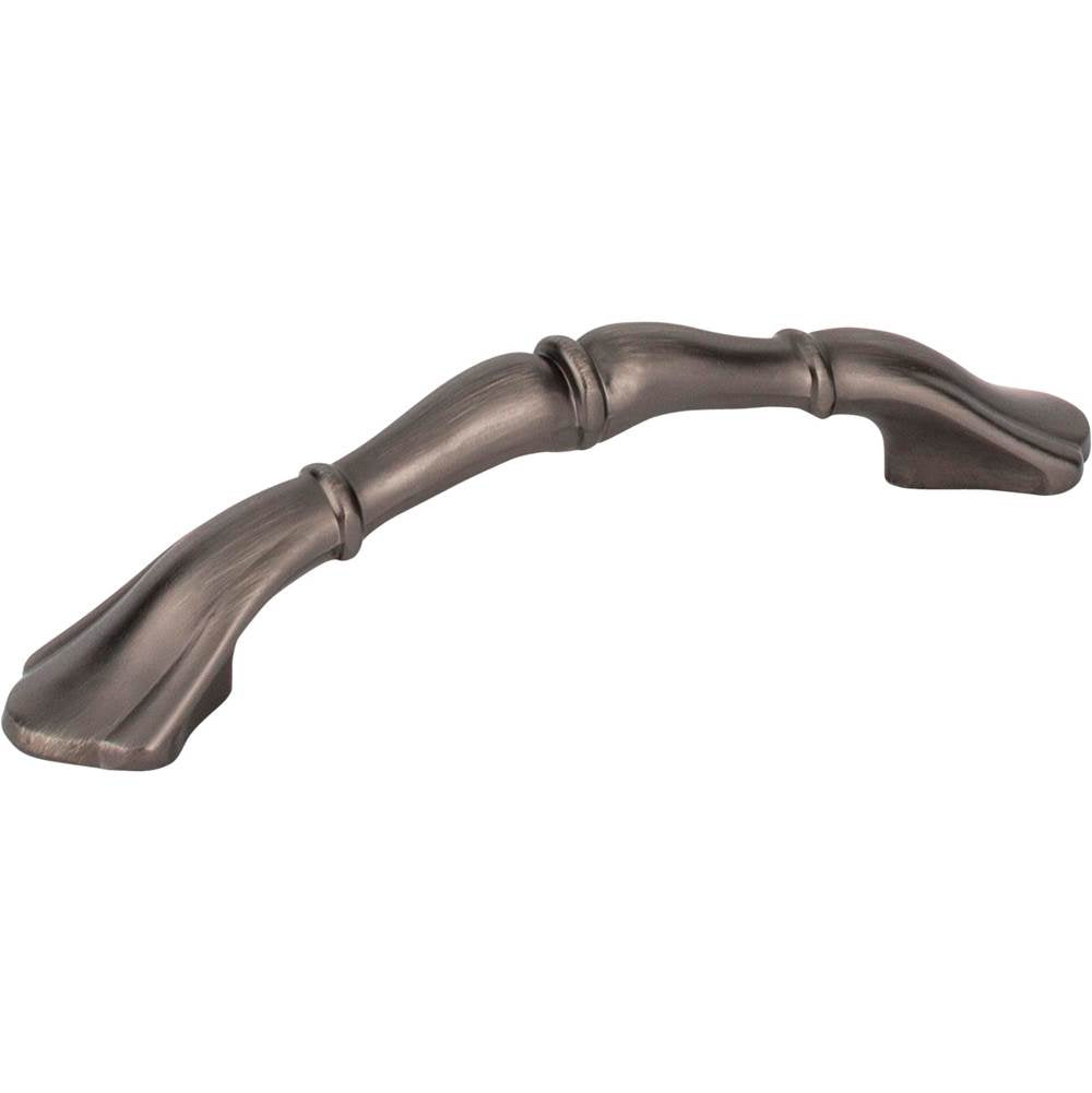 Hardware Resources - 3'' Center-to-Center Brushed Pewter Gatsby Cabinet Pull - Brushed Pewter