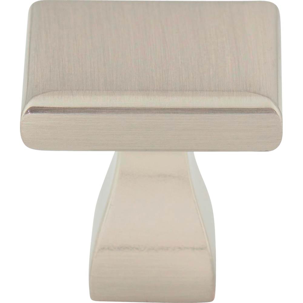 1'' Overall Length Brushed Gold Square Hadly Cabinet Knob