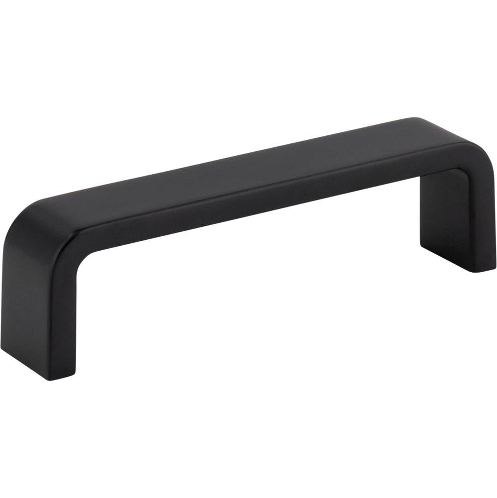 Hardware Resources - 96 mm Center-to-Center Matte Black Square Asher Cabinet Pull - Matte Black