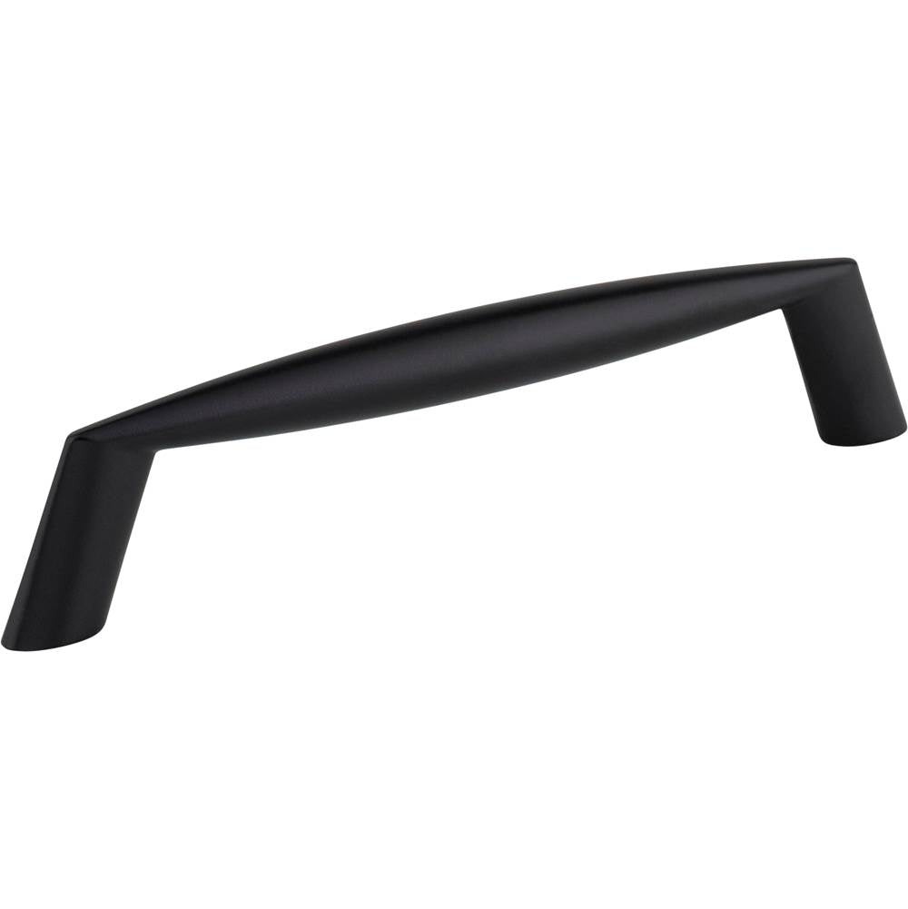 Hardware Resources - 128 mm Center-to-Center Matte Black Zachary Cabinet Pull - Matte Black