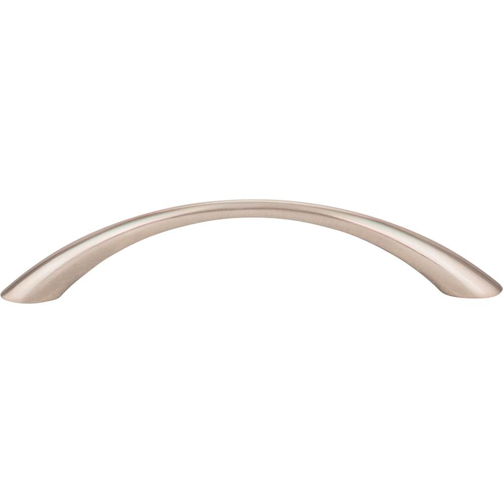 128 mm Center-to-Center Brushed Antique Brass Arched Kingsport Cabinet Pull