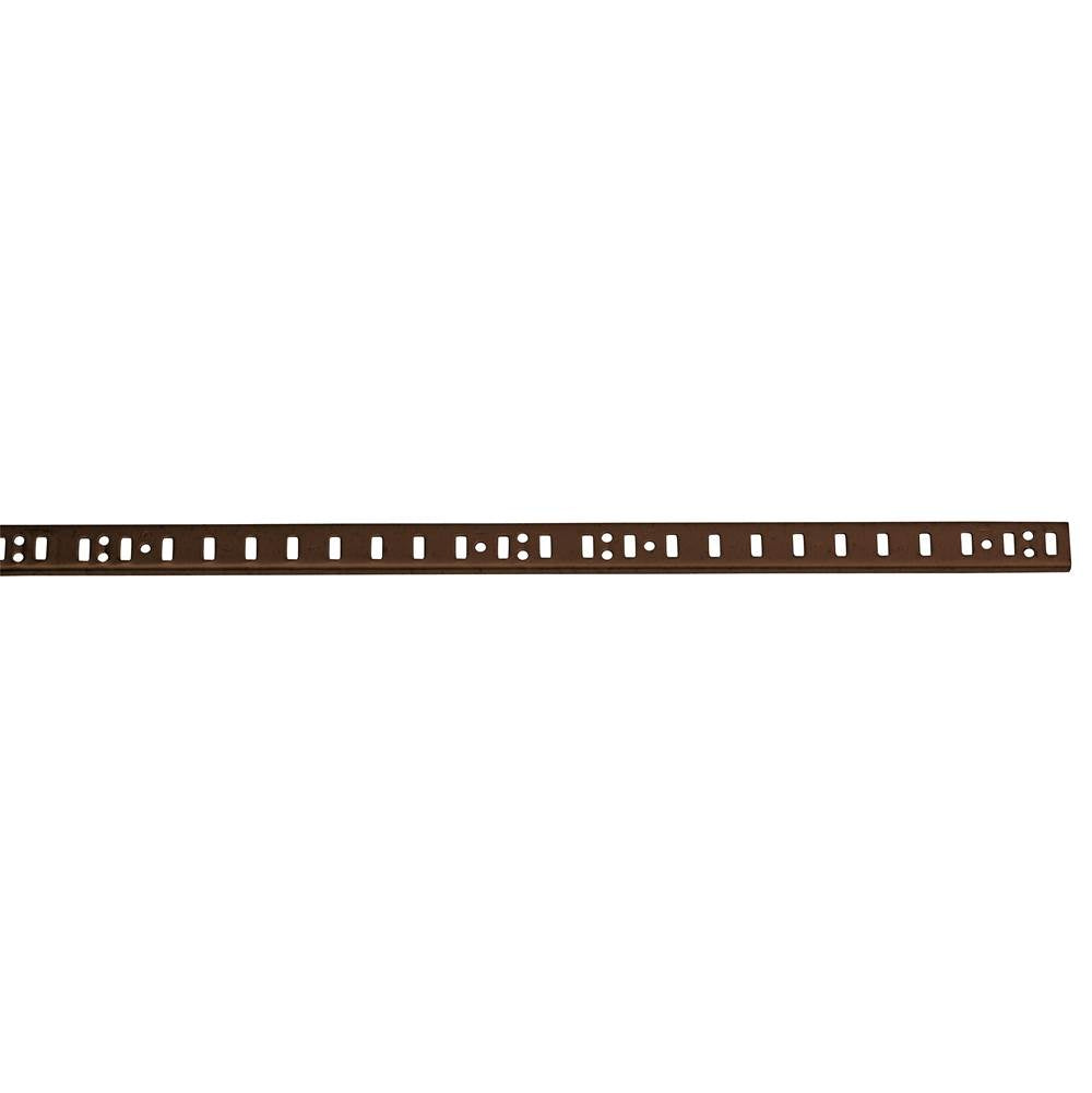 Hardware Resources - 60'' Brown Single-Track Shelf Standard - Brown