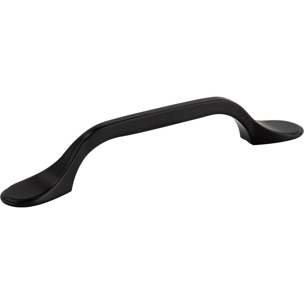 Hardware Resources - 96 mm Center-to-Center Matte Black Kenner Cabinet Pull - Matte Black