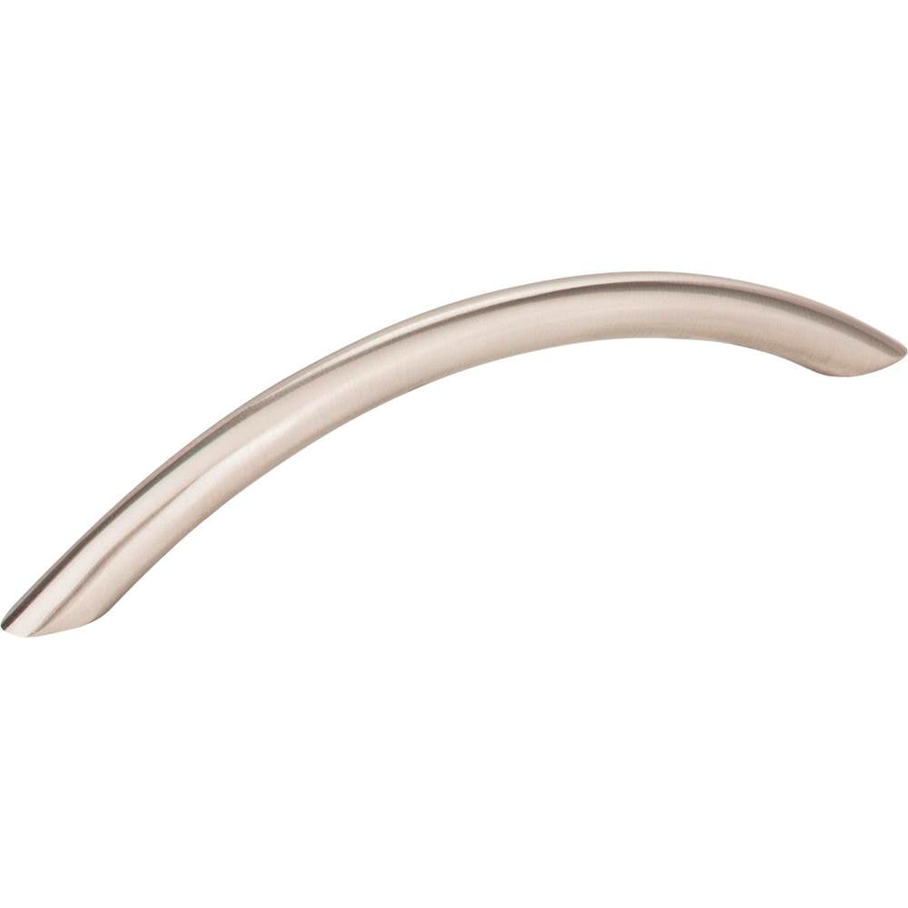 Hardware Resources - 128 mm Center-to-Center Satin Nickel Arched Verona Cabinet Pull - Satin Nickel